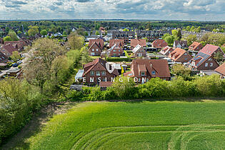 Luftaufnahme Feldrandlage